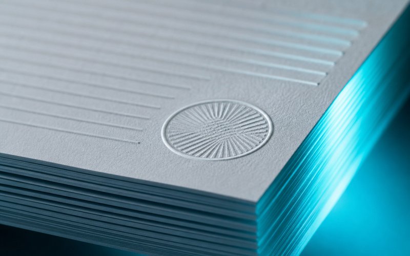Abstract representation of a technical certification document
